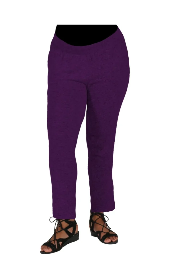 La Cera™ The Comfort Collection Plus Size Slim Pant Shop