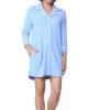 La Cera™ The Comfort Collection Tailored Sleep Shirt New