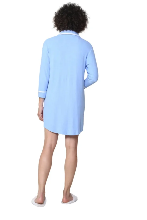 La Cera™ The Comfort Collection Tailored Sleep Shirt New