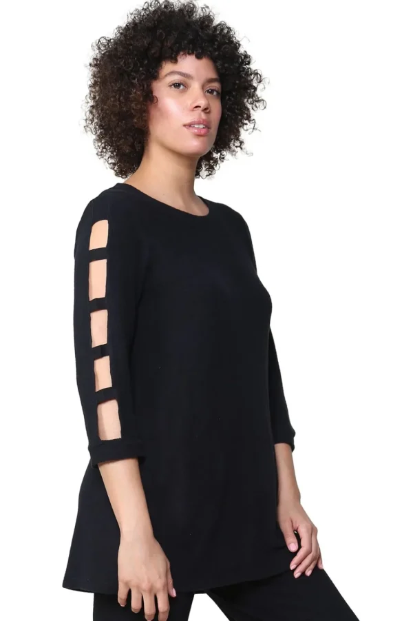 La Cera™ The Open Sleeve Tunic Hot