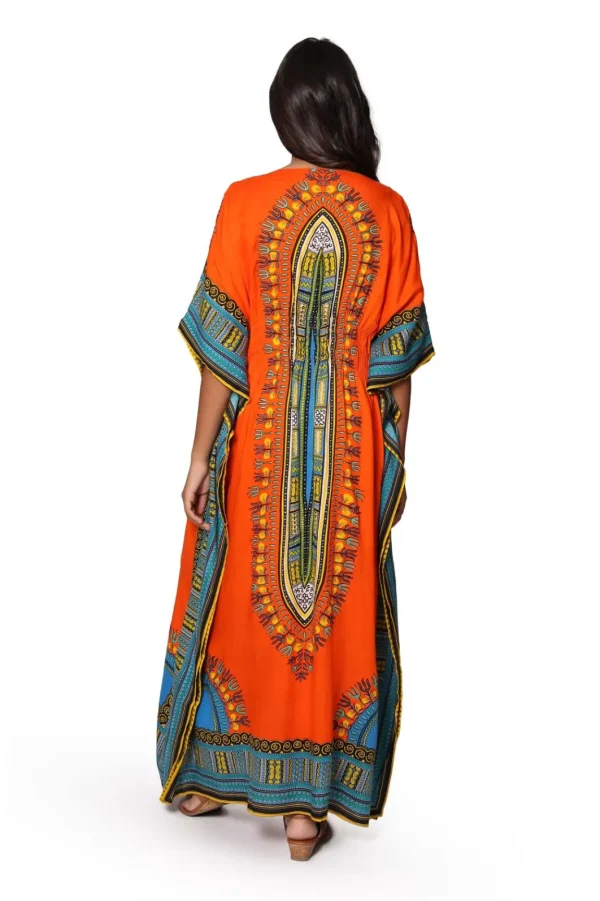 La Cera™ Tribal Print Caftan Best Sale